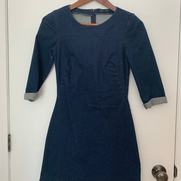Jeans dress dark blue wash - Picture 1 of 4
